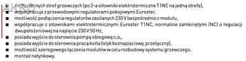 EUROSTER T6 moduł przewodowy listwa